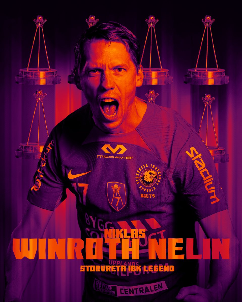Idag hyllar vi en Storvreta IBK Legend - Niklas Winroth Nelin🦅❤️
#viärvreta #SSLse #innebandy #ViÄlskarInnebandy
