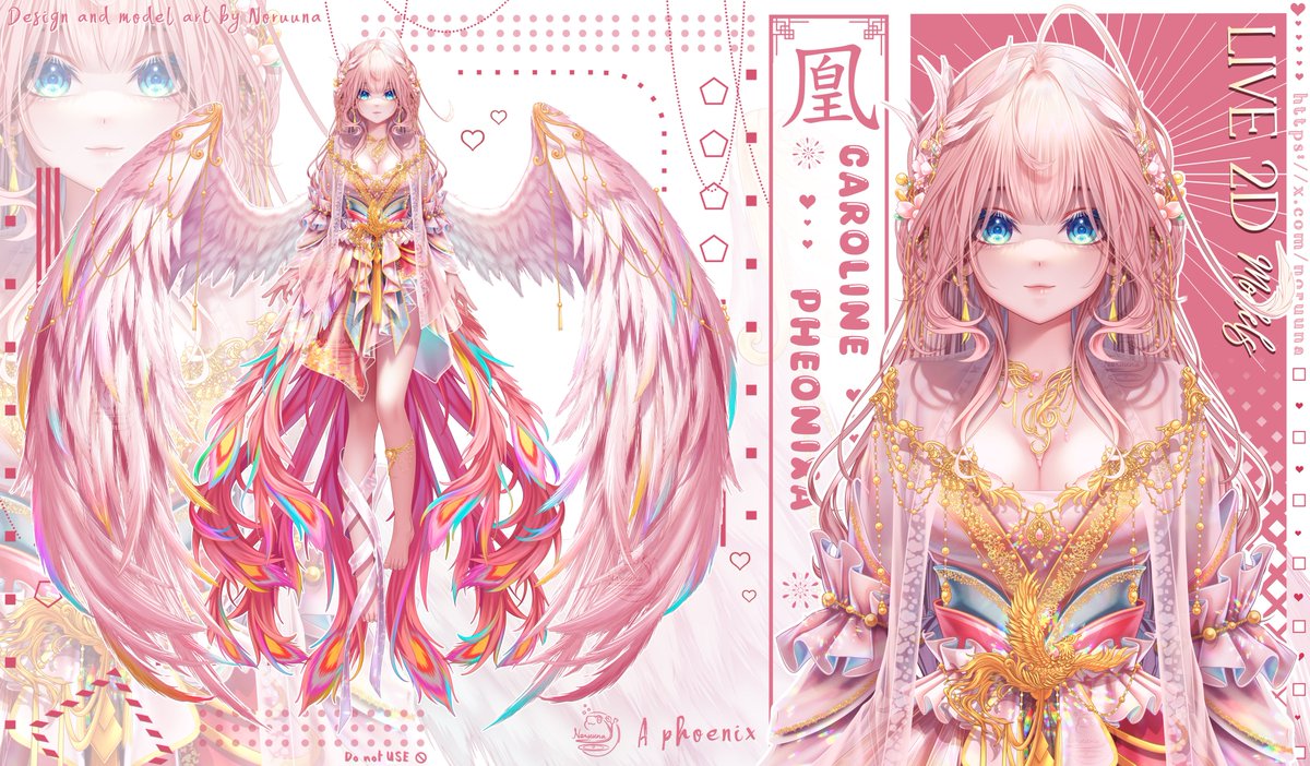 I did the vtuber model art for Caroline Pheonixa’s model!! Thank you for the opportunity!🩷

#commision #Vtuber #VtuberDebut #Live2D #vtubermodel #OlinArt