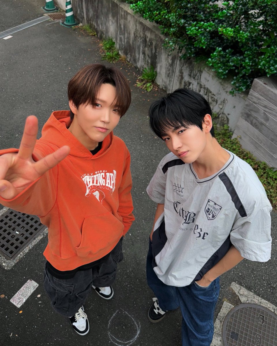 2 diff Shibuya vibes 🌋 #YUSHI #JAEHEE #유우시 #재희 #ユウシ