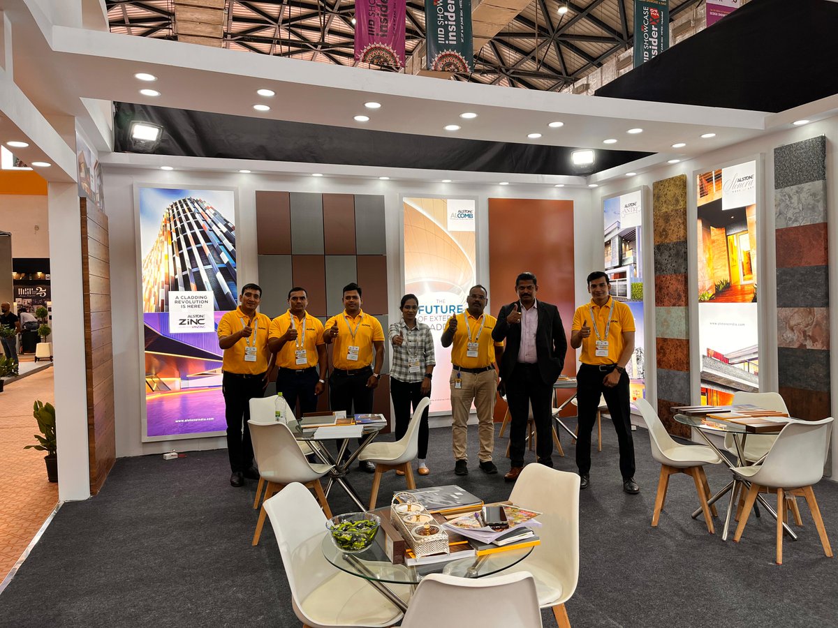 alstonecladding's tweet photo. The event is live now! Take your exterior to the next level. Step into the future of exterior design at the IIID Showcase! 

📍 Venue: Stall C-45, Hall 1, HITEX, Hyderabad
🗓️ Date: June 28th to 30th, 2024

#Alstone #IIIDShowcase #cladding #innovation #ThinkCladdingThinkAlstone https://t.co/B0sCWUwlPr