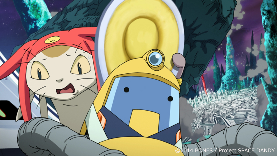 第26話のゲストデザイナーは
#上條淳士 さん #草彅琢仁 さん
#三原三千夫 さん #夏目真悟 さん
#大河原邦男 さん #樋口雄一 さん #中田栄治 さん
ゲストキャストは
#神谷浩史 さん #家弓家正 さんです！

詳細はこちら
space-dandy.com/episode/26/

#s_dandy #スペースダンディ