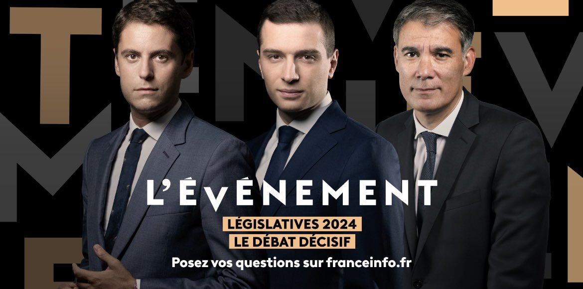 Elga Marzou (@elgamarzou) on Twitter photo Belle audience pour le débat sur #France2 <a href="/LevenementFTV/">L'Événement</a> <a href="/Caroline_Roux/">Caroline Roux</a>
📍Leader des primes hier soir avec 3M2 telesp 17,8% pda
📍19,8% sur les jeunes
<a href="/GuillaumeDaret/">Guillaume Daret</a> <a href="/astridmezmorian/">Mezmorian Astrid</a> <a href="/jbmarteau/">Jean-Baptiste Marteau</a> <a href="/MoisanNathalie/">Nathalie Moisan</a> Belle audience pour le débat sur #France2 <a href="/LevenementFTV/">L'Événement</a> <a href="/Caroline_Roux/">Caroline Roux</a>
📍Leader des primes hier soir avec 3M2 telesp 17,8% pda
📍19,8% sur les jeunes
<a href="/GuillaumeDaret/">Guillaume Daret</a> <a href="/astridmezmorian/">Mezmorian Astrid</a> <a href="/jbmarteau/">Jean-Baptiste Marteau</a> <a href="/MoisanNathalie/">Nathalie Moisan</a>