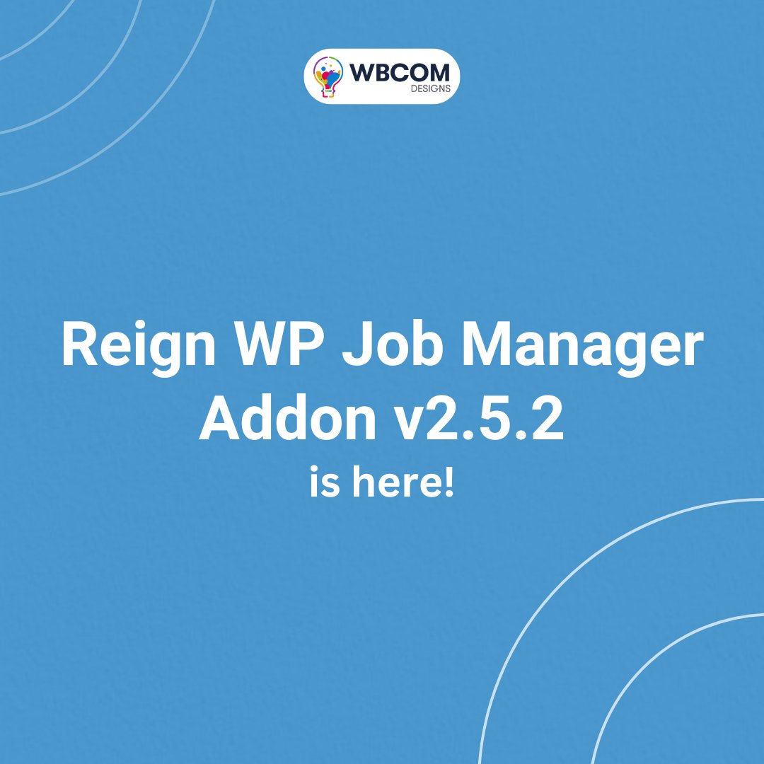 wbcomdesigns's tweet photo. Reign WP Job Manager Addon v2.5.2 is here: Fixes, improved UI for job dashboards and resumes, new grid layout options, and salary display on grids. Stay tuned for enhanced job management!
Check Out: https://t.co/8gwirDRjl6
#WPJobManager #WordPress #reigntheme #reignwpjobmanager https://t.co/iaDd2YBwyE