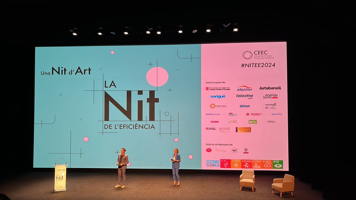 📌 El degà <a href="/narmengol/">Narcís Armengol</a> assisteix a la #NitEficiència del <a href="/clusterEE/">Clúster de l'Energia Eficient de Catalunya</a>.

#NITEE2024 
#EICparticipa