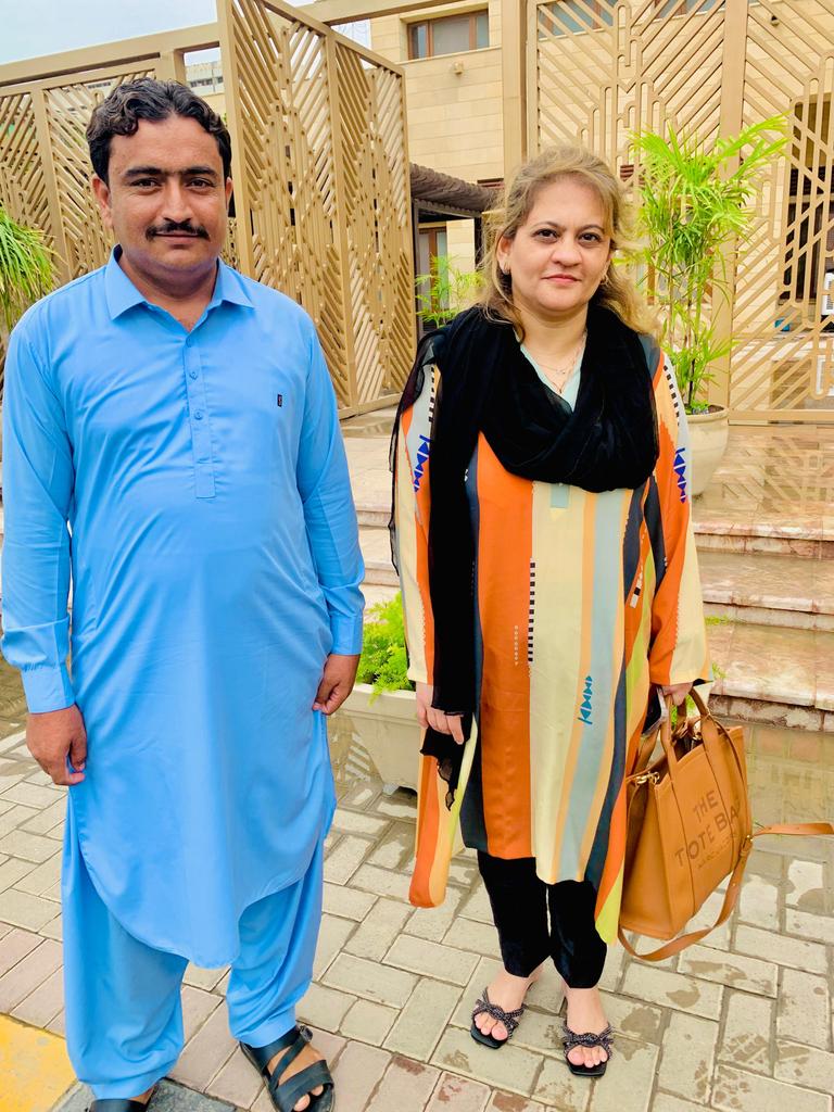 MehmoodShar_'s tweet photo. Yesterday, after the budget event, I  met with the courageous MPA of the Pakistan People's Party,  @Sadiajavedppp at Sindh Assembly https://t.co/Oy8Per7fsA