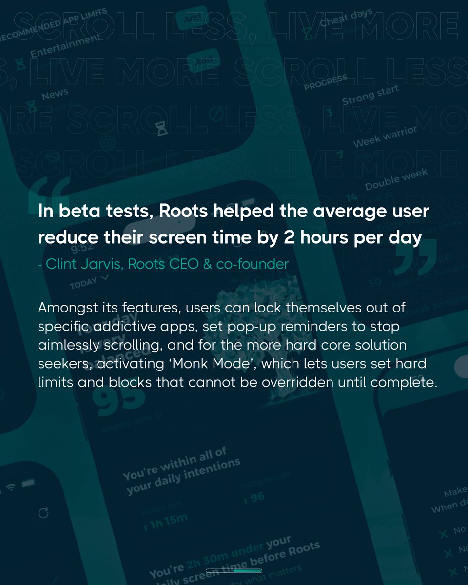 The #app, which is due to be released in December 2024, empowers users to create more intentional interactions and equips them with tools to set healthy boundaries for themselves.🧘

#TechNews #CEO #entrepreneur #Socialmedia #DigitalWellness #iOS #technology #motivation