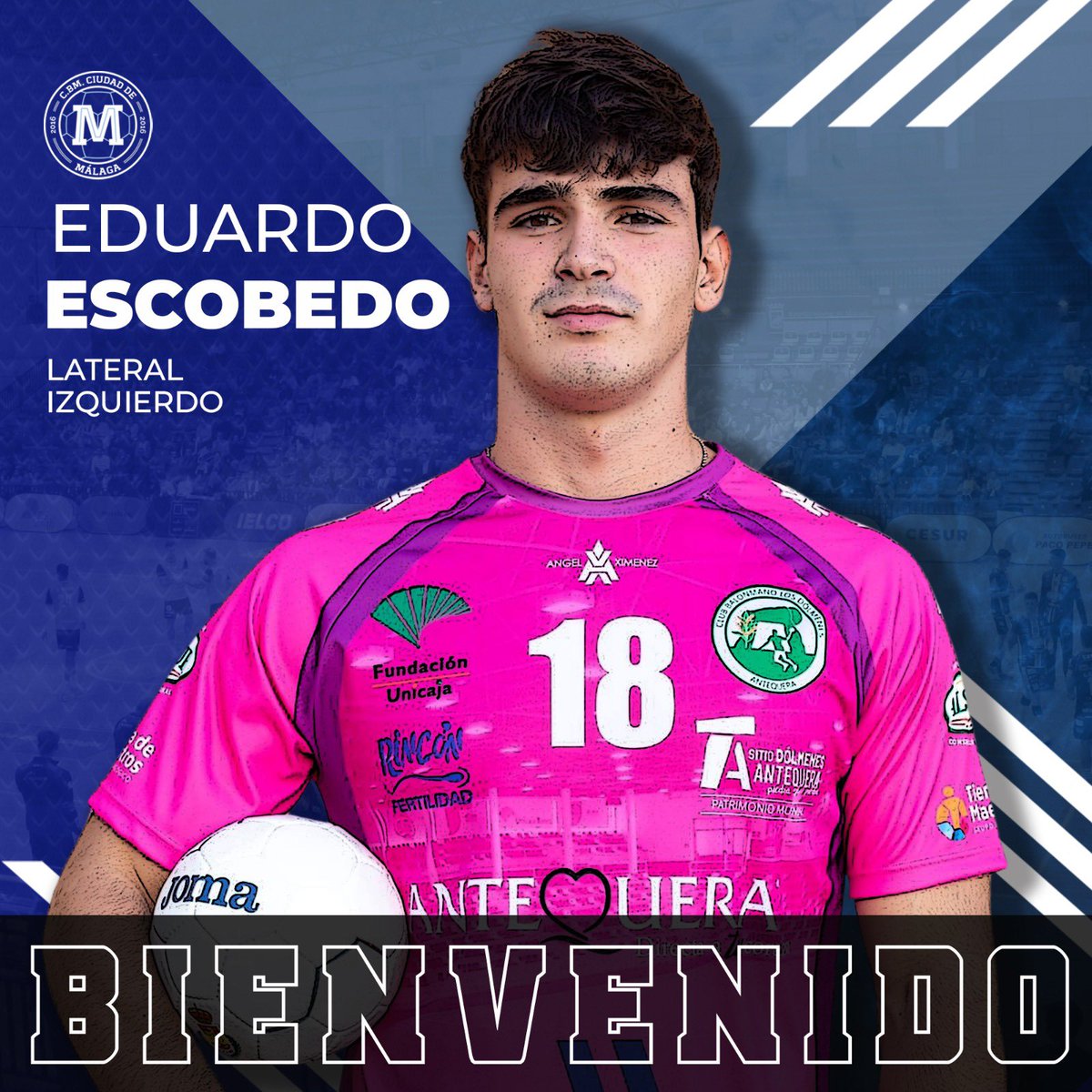 🔵FICHAJE

🤾🏻‍♂️ El internacional júnior Escobedo, nueva incorporación del <a href="/fTROPS/">TROPS</a> Málaga.
¡Bienvenido! 💪🏻💪🏻💪🏻

ℹ️Más info: lc.cx/TAxj_C

<a href="/deportemalaga/">Área de Deporte</a> <a href="/MalagaDyE/">MLG Deportes y Eventos</a> <a href="/aytodebenahavis/">AytodeBenahavís</a> <a href="/diputacionMLG/">Diputación de Málaga</a> <a href="/DeportesDipMlg/">Diputación de Málaga es Deporte</a> 
<a href="/FundUnicaja/">Fundación Unicaja</a> 
<a href="/DeporteAND/">Andalucía es Deporte</a> 
<a href="/cesurformacion/">CESUR. Tu Centro Oficial de Formación Profesional</a>