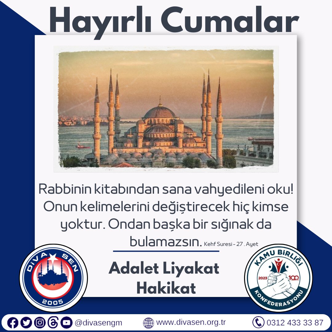 divasengm_'s tweet photo. #HayırlıCumalar #BizBirAileyiz #Divasen #VakitDivasenVakti #DivasenSendika https://t.co/boezAZ35vp