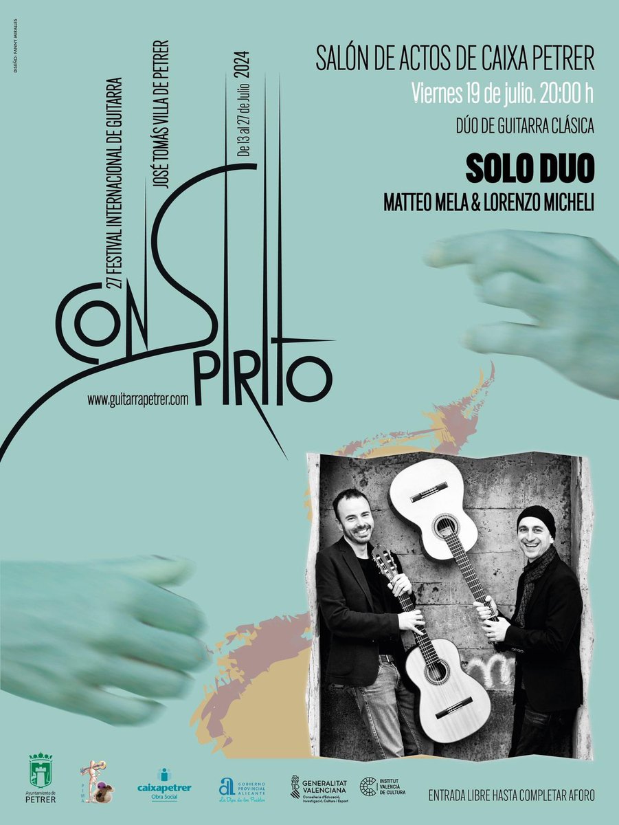 Concierto &amp; Master Class <a href="/LorMicheli/">Lorenzo Micheli</a> Matteo Mela SOLO DUO guitarrapetrer.com <a href="/GuitarWorld/">Guitar World</a> <a href="/FestivalsGuitar/">Guitar Festivals</a> <a href="/classicguitar_/">Classical Guitar</a>