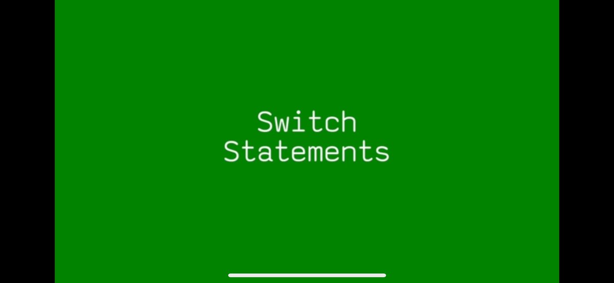 Bnas0x's tweet image. How to use Switch Statements in JavaScript 
#javascript
#javascriptprogramming 
#Techthursdayswithbnas