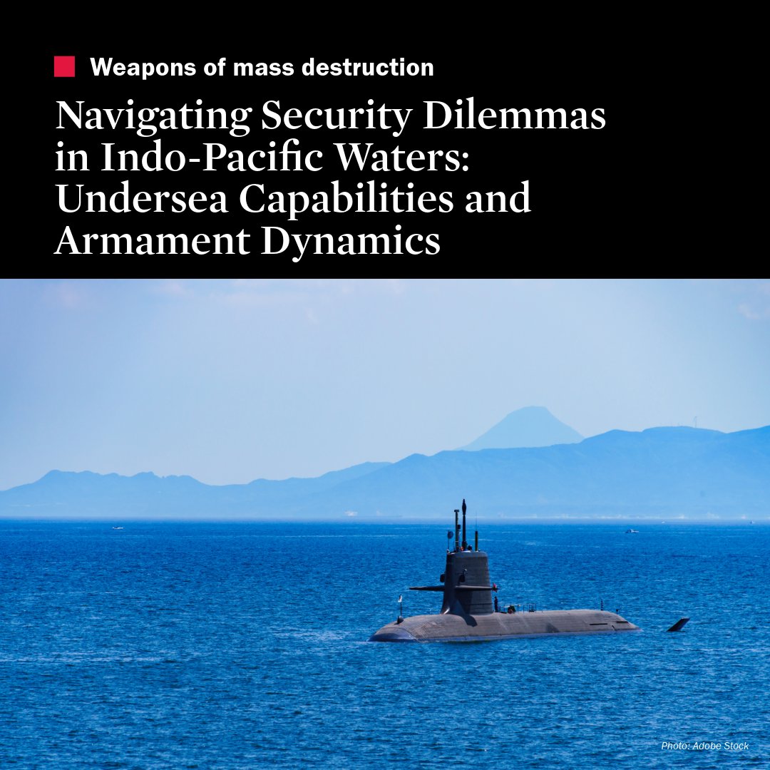 SIPRIorg's tweet image. The focus of the latest SIPRI paper is undersea armament involving submarines and anti-submarine warfare #ASW capabilities, which constitute a significant focus of military investments.

Download ➡️ doi.org/10.55163/DKWB3…

#IndoPacific #NavalStrategy #SubmarineWarfare #ASW