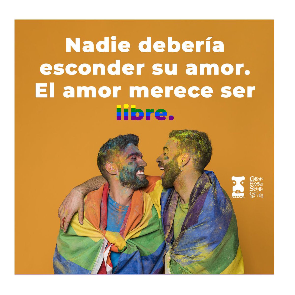 CEESCYL's tweet photo. 🌈 El amor es siempre AMOR 🏳️‍🌈

Muchas personas solo defienden un tipo de amor. 😞 En la etapa adolescente, esta es una realidad que se puede ver mediante conductas, creencias o prejuicios que fomentan la homofobia.💔

#EducaciónSocial #homofobia #diadelorgullo #orgullo #educación https://t.co/MKwOjK71J0