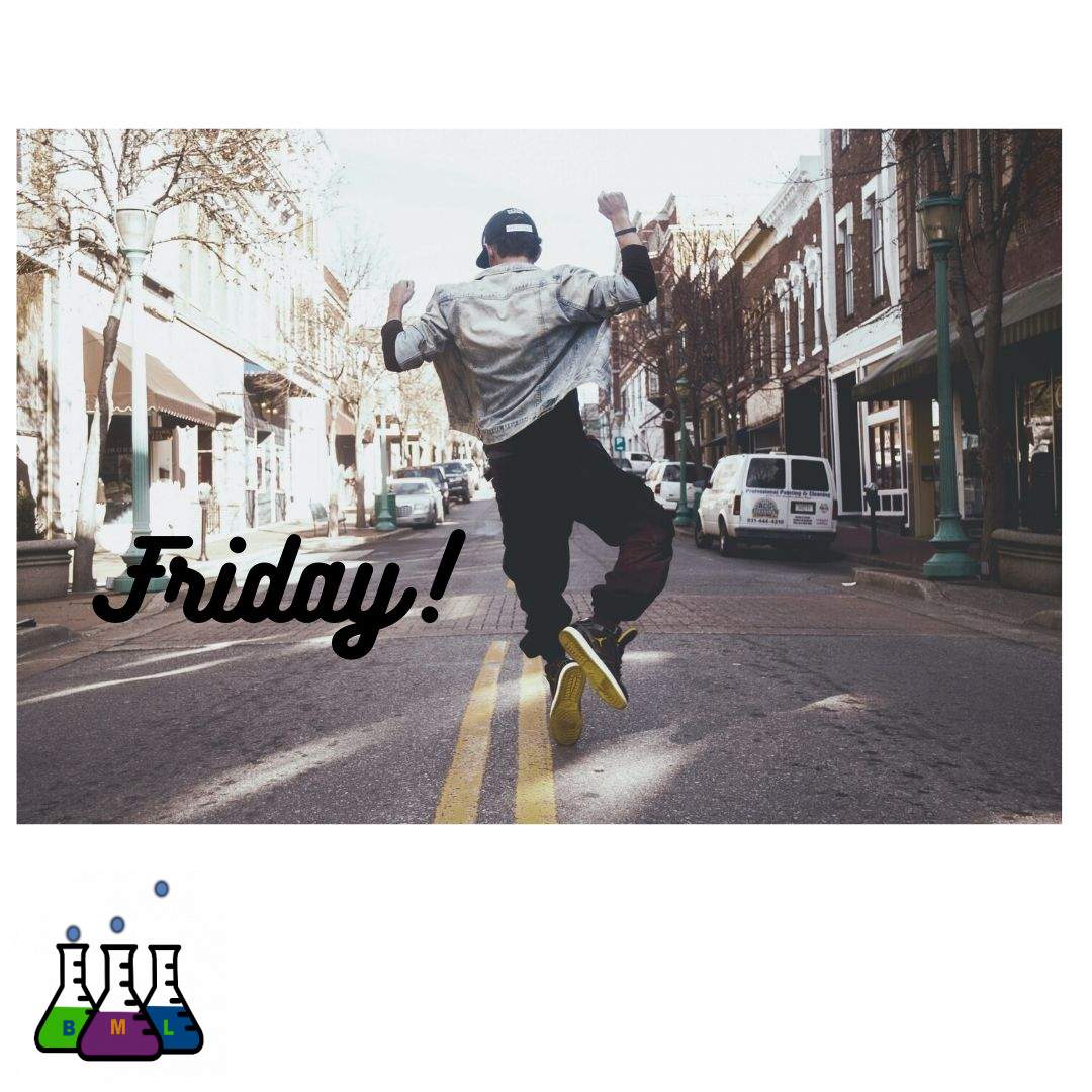 BristolLabs's tweet photo. Today is the perfect day to be happy! Why? Because it’s Friday! What makes you happy? Comment below. #perfectday #friday #today #behappy https://t.co/1UAyLXnYsA