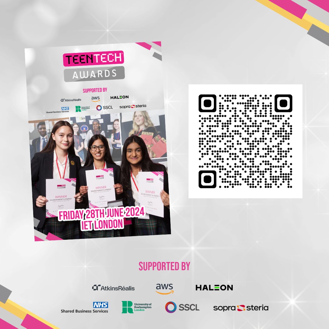 teentechevent's tweet photo. We are live from the #TeenTechAwards 2024 Final at the IET in London! Follow along with our live blog at https://t.co/dcPcTjT5Qz and download the digital programme to read about the incredible ideas and innovations from our young innovators of tomorrow.

https://t.co/Vrx4HHNFJh https://t.co/RTmi4qjcKk
