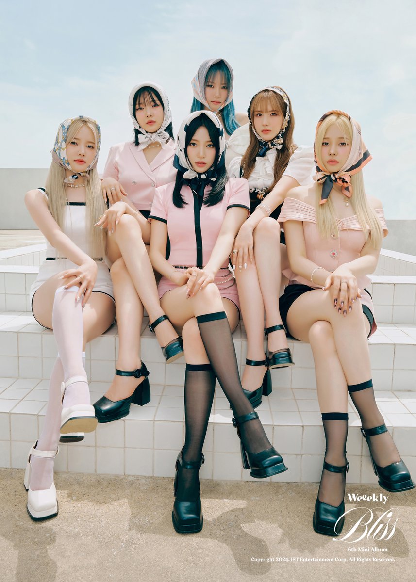 _Weeekly's tweet photo. Weeekly 
6th Mini Album [Bliss]
Concept Photo #LIGHTS Ver.
#위클리 #Weeekly

2024.07.09 18:00 (KST)

#Bliss #LIGHTS_ON 
#Weeekly_LIGHTS_ON https://t.co/l5cy7tz5TE