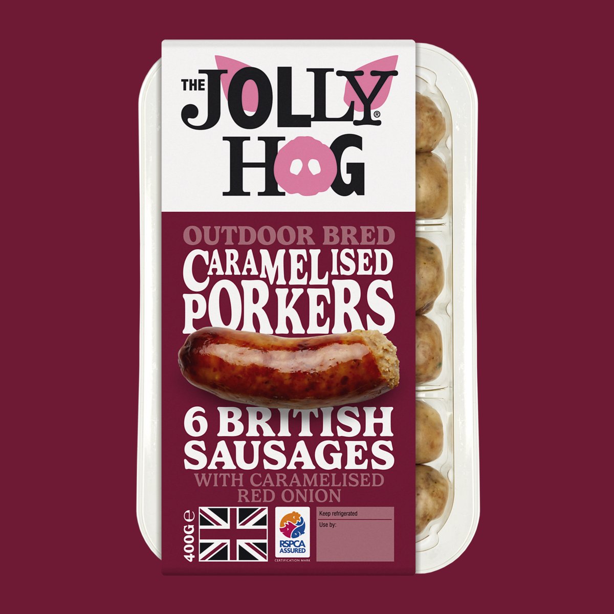 Have you tried our Caramelised Porkers yet? 👀⁠
⁠
We love seeing great feedback like this for our Caramelised Onion British #Sausages.⁠ Sweet, succulent and scrumptious! 
⁠
Find them now in Sainsbury's, Tesco &amp; Ocado! 🐽⁠ thejollyhog.com/caramelised-po…

#ukfood