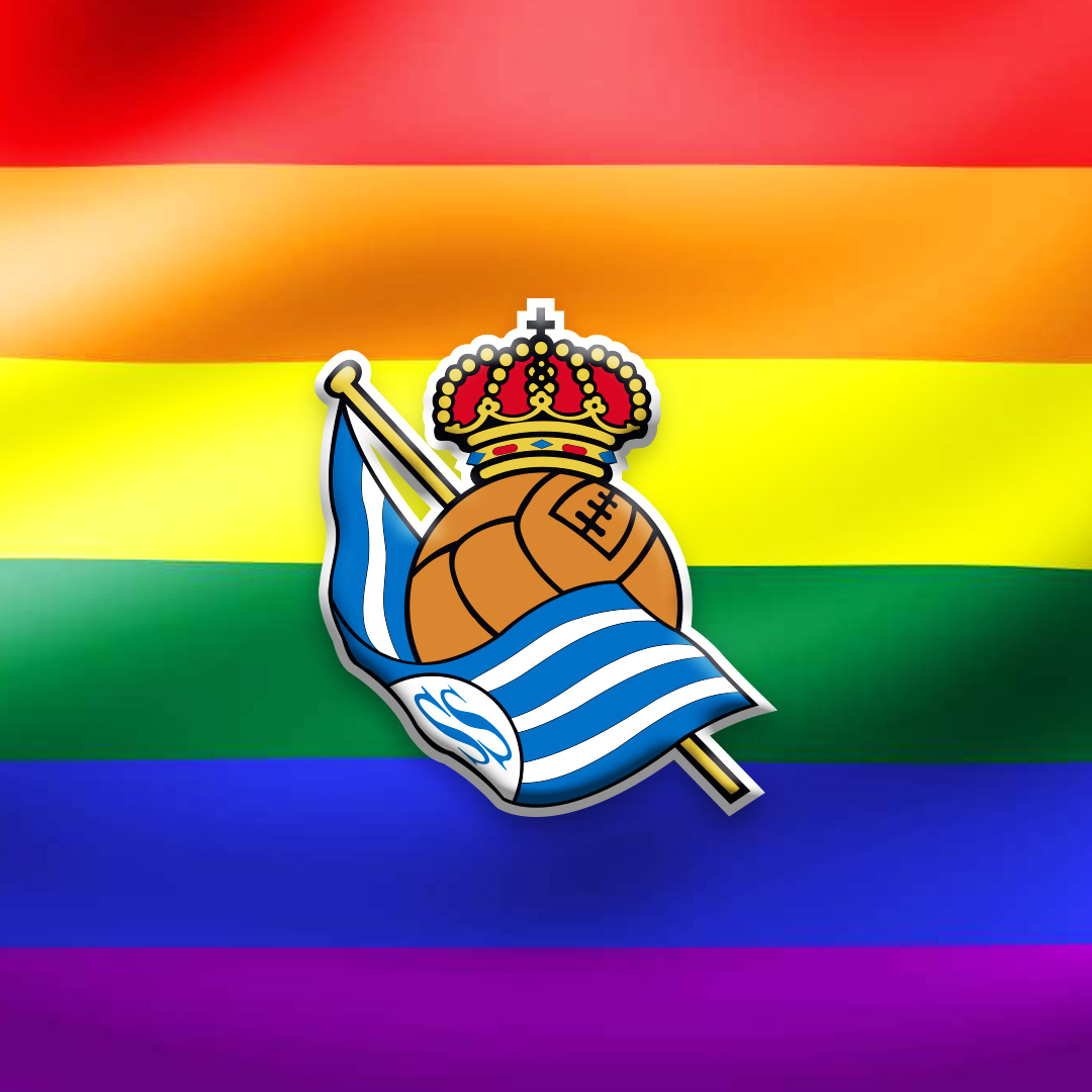 RealSociedadEUS's tweet photo. 🏳️‍🌈🏳️‍⚧️ Realak bat egiten du Harrotasunaren Nazioarteko Egunarekin. Aniztasuna errespetatu eta ospatu dezagun, gaur eta beti.

#Harrotasuna | #Pride2024 https://t.co/rBBOXeRWKP