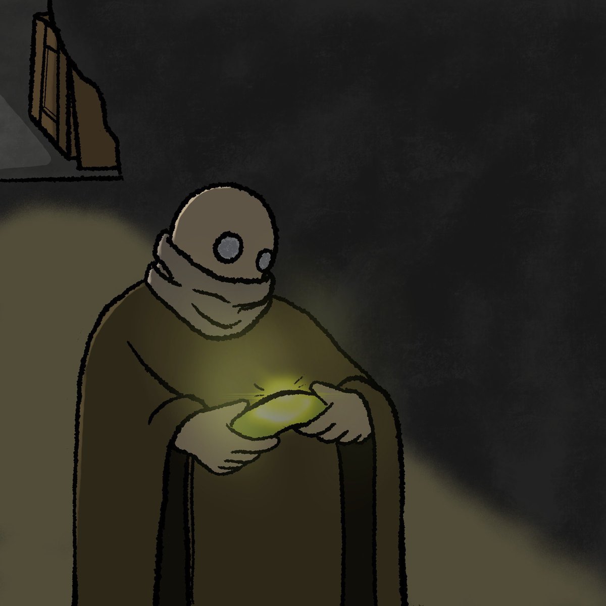 SotWcomic's tweet photo. #NoMad - 8 - light in the dark
Crack a glow stick like its a rave.
#webcomic #comic #drawing #art #procreate #procreateart #NoMadcomic #scribbleonthewall #scribbleonthewallcomic https://t.co/CgHmKWdzZw
