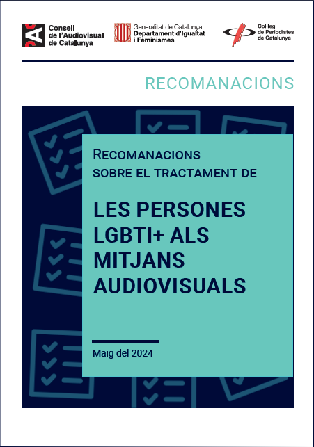 Consell_Audio's tweet photo. 🏳️‍🌈 Amb motiu del Dia de l’Orgull LGBTI+ el @Consell_Audio recorda les Recomanacions sobre el tractaments de les persones LGBTI+ als mitjans audiovisuals, una eina per donar visibilitat i evitar discriminacions #Orgull #LBGTQ #28J #RecomanacionsCAC
🔗 https://t.co/1WtJIHDEye https://t.co/SJRdzXoetA