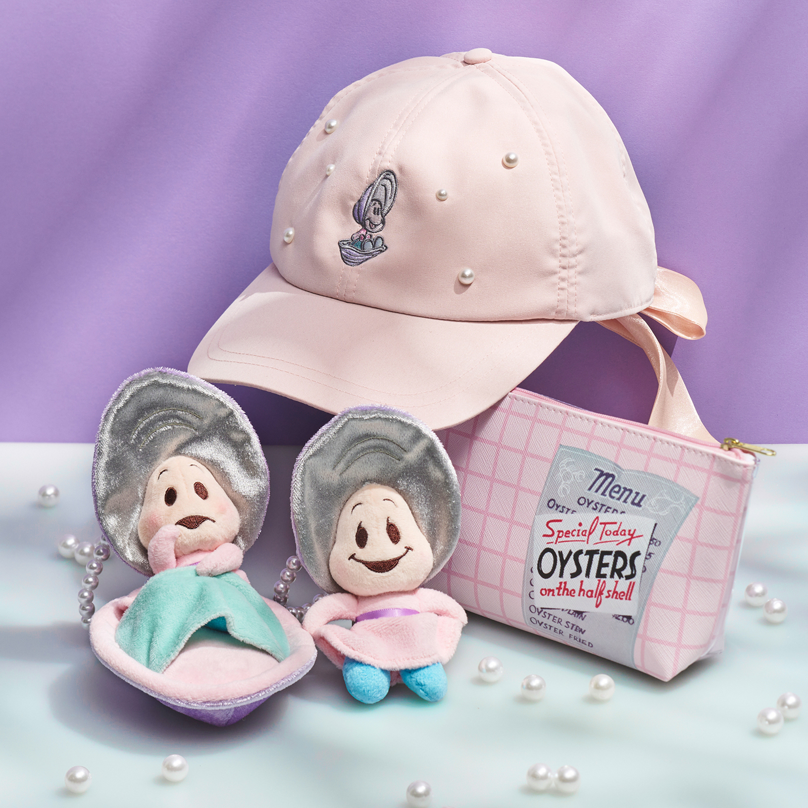 新品　ディズニーストア　うるぽちゃちゃん　アリス　オイスター 新たなぬいぐるみシリーズ「ごきげんるんるん」も登場