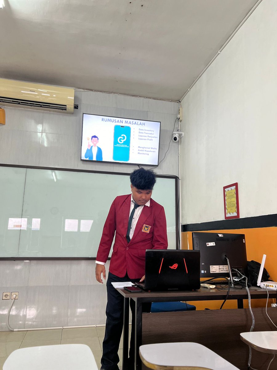 OP di presentasi
Oleng di revisi