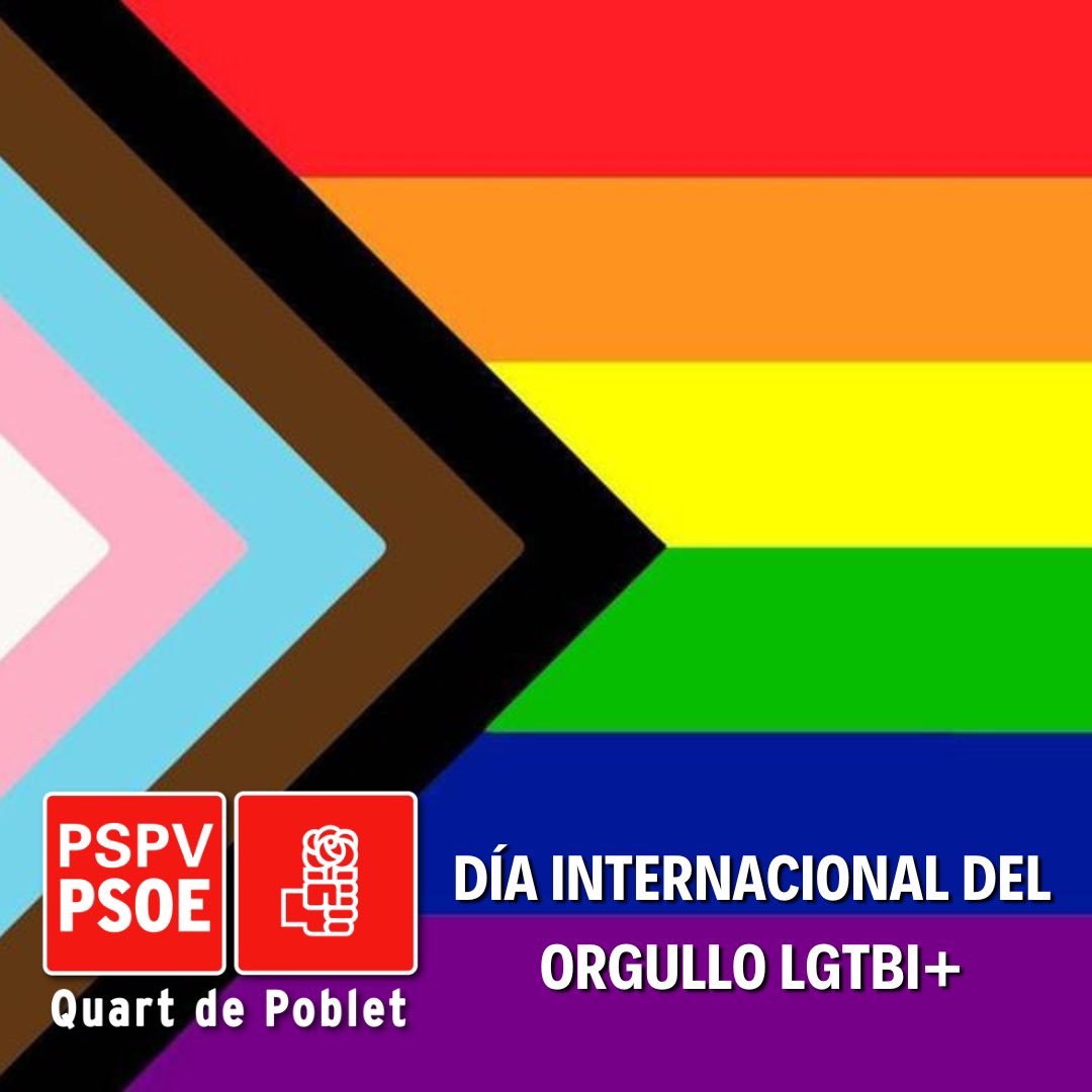 🏳️‍⚧️Por un mundo que no deje espacio a la discriminación, la desigualdad ni el odio. 

🏳️‍🌈Por más derechos para el colectivo LGTBI+. 

❤️Hoy, y siempre, #QuartdePobletOrgullosa 

¡Feliz #Orgullo2024!

#OrgullosamenteLibres