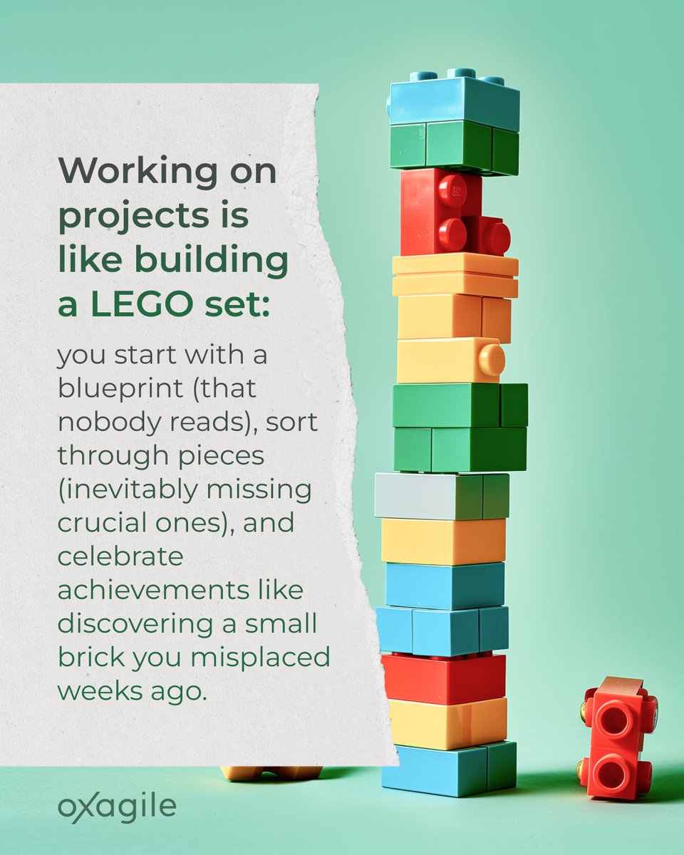 Oxagile's tweet image. Project success is all about juggling deadlines, business plans, budgeting, risk assessment... and occasional unplanned creativity moments just to keep things more interesting. 🎁

#fridayfun #projectmanagement #projectdelivery