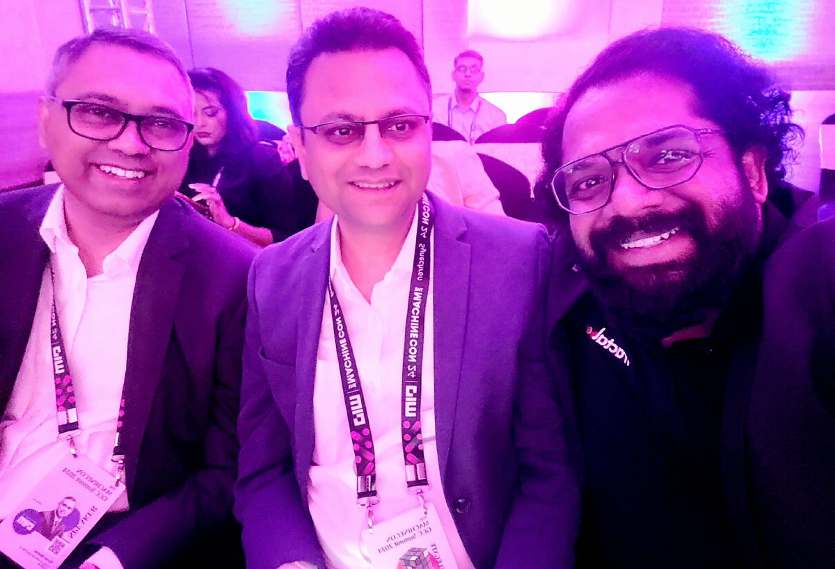 anishpadin's tweet image. At the #MachineCon #GCC Summit 2024, with the team. Platinum sponsor @fractalai ... great sessions, #learning, and #networking. @Analyticsindiam