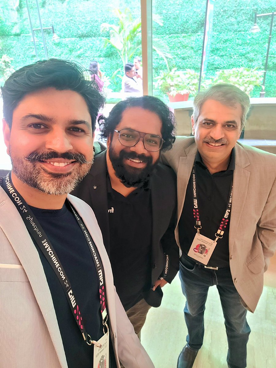 anishpadin's tweet image. At the #MachineCon #GCC Summit 2024, with the team. Platinum sponsor @fractalai ... great sessions, #learning, and #networking. @Analyticsindiam