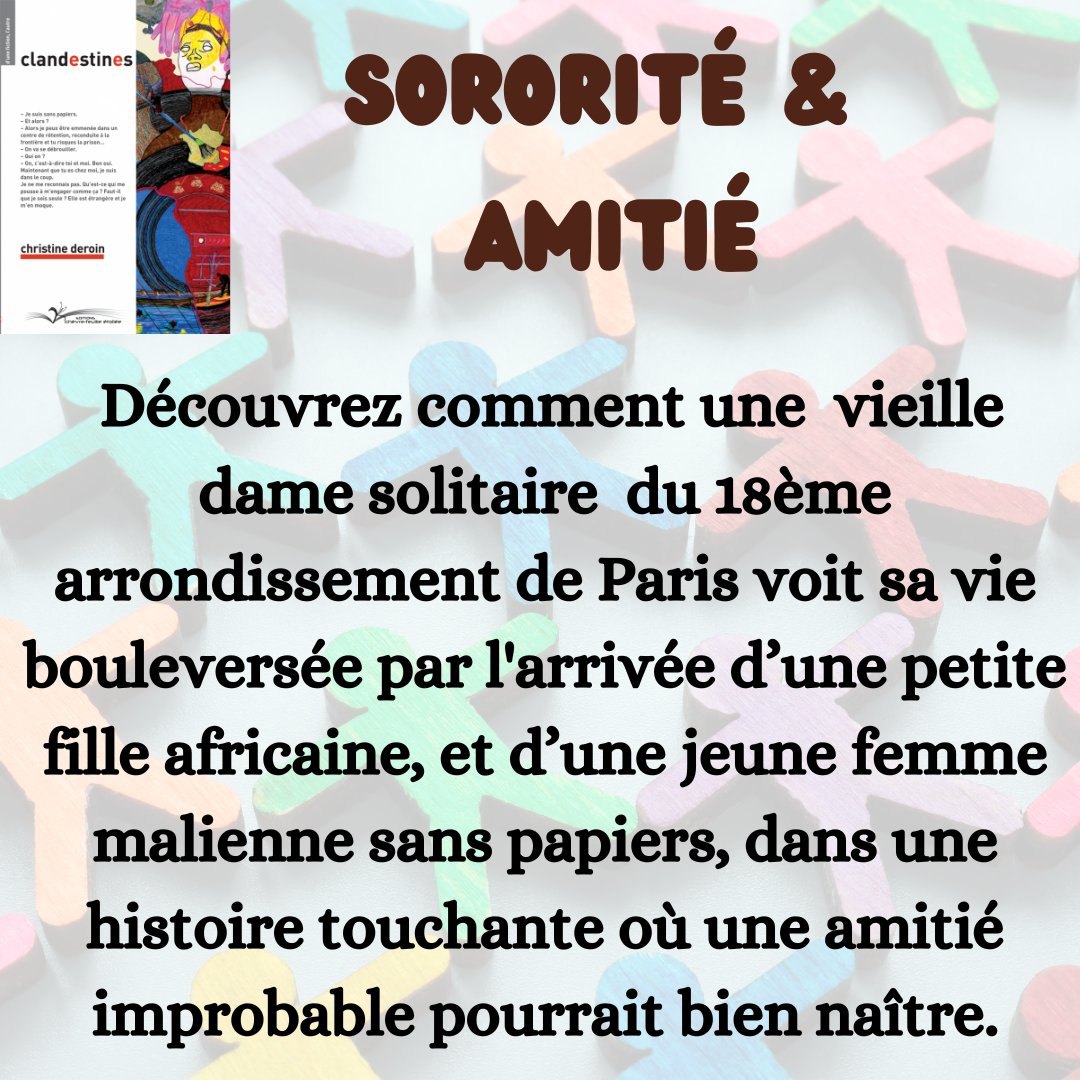 Laissez-vous emporter par deux récits d'intégration émouvants ! 
📚✨ DISPONIBLES en librairie et SUR NOTRE SITE, à commander avant le 24 avant que nos éditions s'évadent pour l'été en vacances !

#sororité #LecturesEstivales #amitié #RecommandationsLivres #litterature