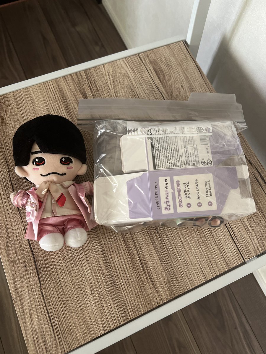 なにわ男子の指人形を全員分買ってコンパクトにして会場入りしたい方へ