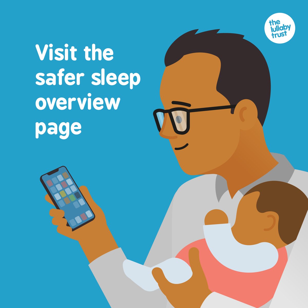 Our safer sleep overview page is the fastest way to get a summary of our most up-to-date advice: bit.ly/3QcPK7n Bedding, sleep position, room temperature – they  all impact the risk of sudden infant death syndrome. So have a quick read through this important page.