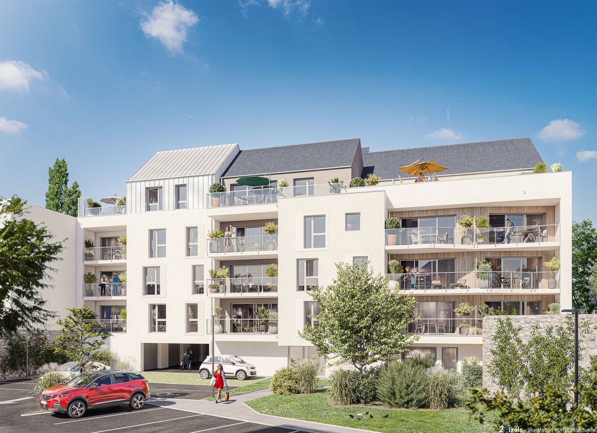 #immobilier #mixitesociale "La Fontaine blanche" : une future résidence de 28 logements au cœur de Landerneau, dont 6 logements sociaux destinés à de jeunes actifs. Un projet porté par Urbatys et notre filiale Armorique Habitat. Lire via <a href="/LeTelegramme/">Le Télégramme</a> : urlr.me/rfGD3