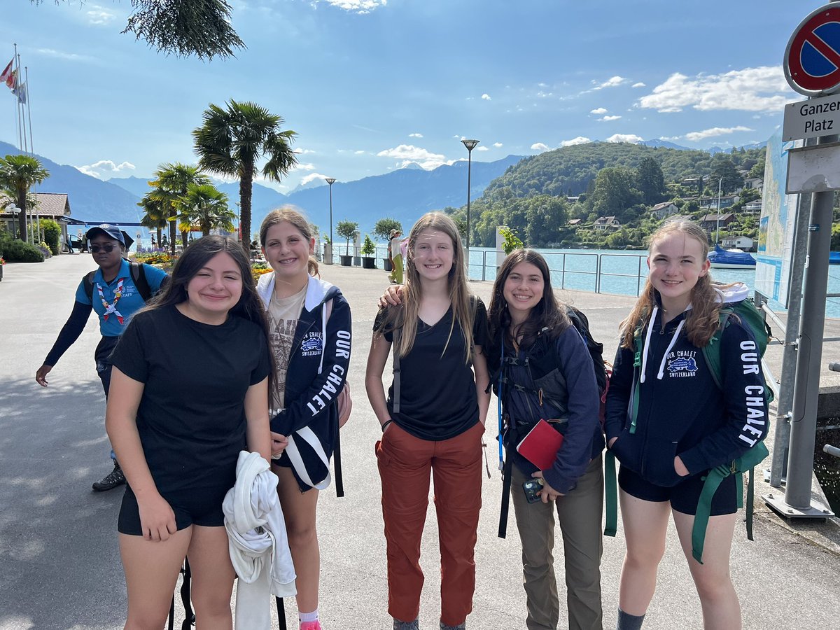 Caribbean? No.
Welcome to Spietz, Switzerland!
#girlscouts #nmgirlscouts #ourchalet