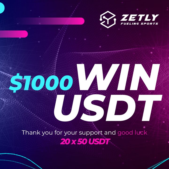 Zetlydotio's tweet image. 🚀 𝗭𝗲𝘁𝗹𝘆 𝗰𝗼𝗺𝗺𝘂𝗻𝗶𝘁𝘆 𝗰𝗼𝗻𝘁𝗲𝘀𝘁: 𝘄𝗶𝗻 𝗨𝗦𝗗𝗧! 🚀

Dear Zetly Community! To celebrate our ongoing Token Sale on the official Zetly website, Zetly is hosting an exciting giveaway contest with rewards.

📅 𝗧𝗼𝗸𝗲𝗻 𝗦𝗮𝗹𝗲 𝗗𝗲𝘁𝗮𝗶𝗹𝘀: 
• 𝗦𝘁𝗮𝗿𝘁…