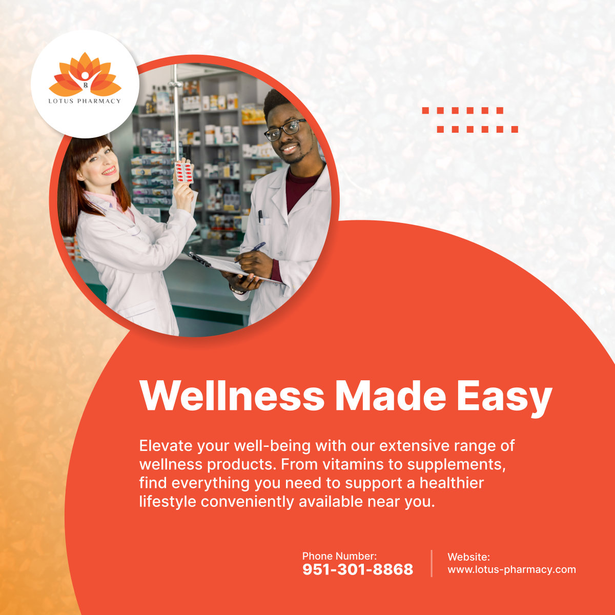 lotusphrmcy's tweet photo. Looking for easy access to wellness essentials? Lotus Pharmacy offers a wide range of products to support your health journey. Visit us today and take the first step towards a healthier you! 

#WellnessEssentials #MenifeeCA #RetailPharmacy https://t.co/V7y1m9UXOQ