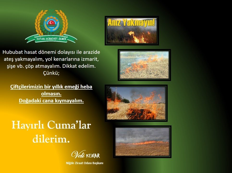 #CumamızMübarekOlsun
#ziraatodası #niğde