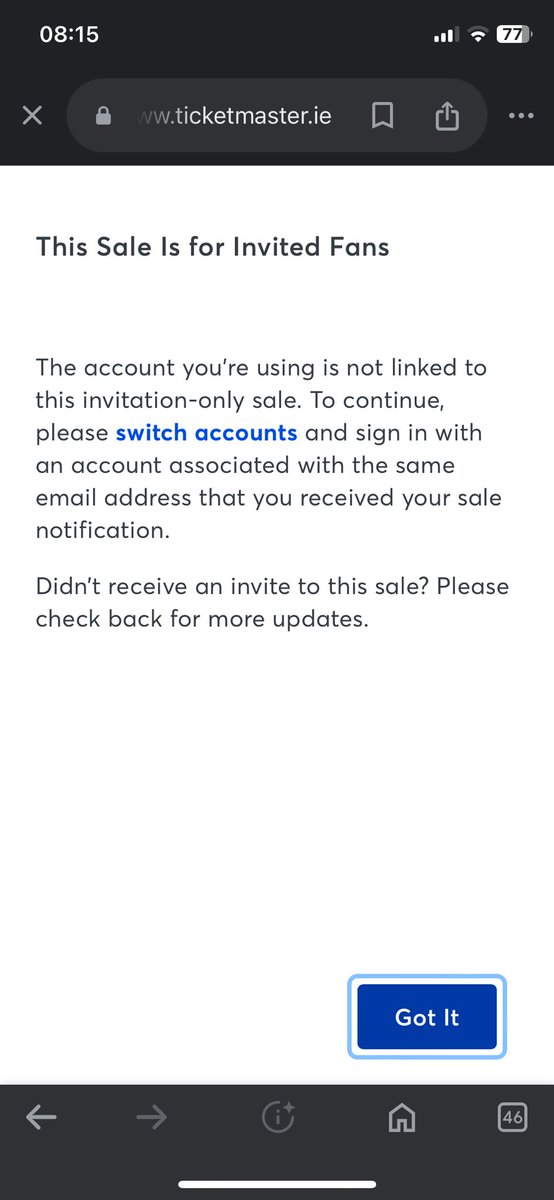 Lynn Rafferty 🐆 (@lynnsdelighted) on Twitter photo Sorry but just release the resale Taylor tickets. People with the original codes can’t even seem to buy them. Who is getting the tickets? What do they want blood? Cause if it gets my niece tickets I’ll give it 😂 #TaylorSwiftdublin #taylorswiftpresale #joke Sorry but just release the resale Taylor tickets. People with the original codes can’t even seem to buy them. Who is getting the tickets? What do they want blood? Cause if it gets my niece tickets I’ll give it 😂 #TaylorSwiftdublin #taylorswiftpresale #joke