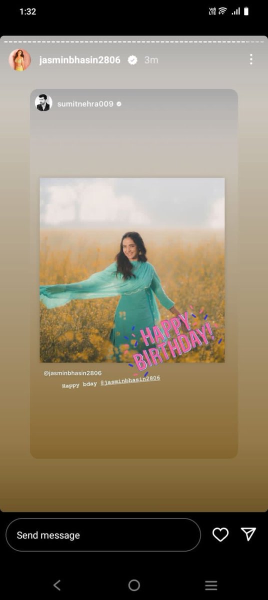 Some Wishes 😍
<a href="/jasminbhasin/">Jasmine bhasin</a>
HBD JASMIN BHASIN 
#JasminBhasin