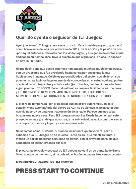 ILTjuegos's tweet photo. BUSCAMOS CASA https://t.co/SmPapPDYYf