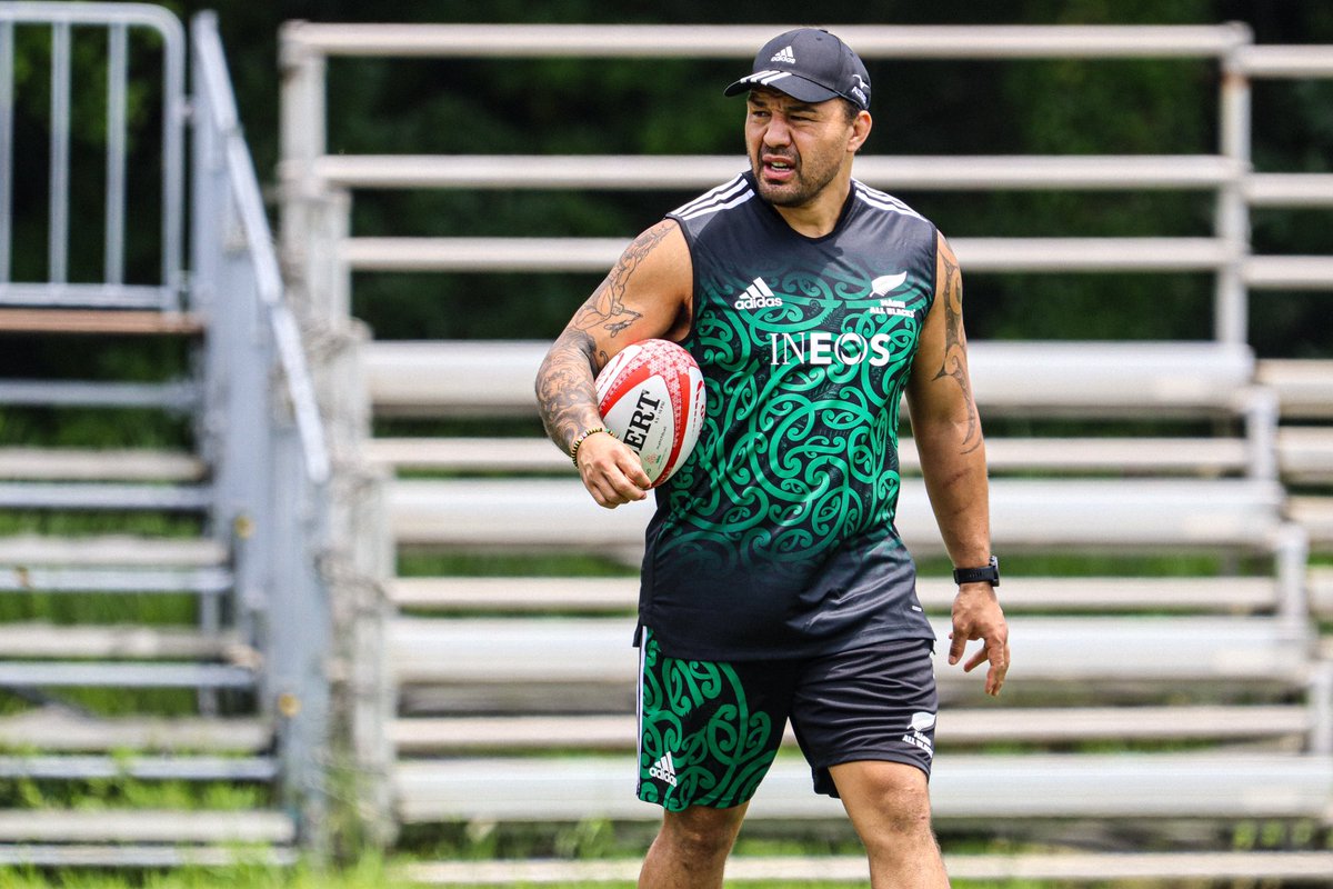 ニュージーランド代表 #マオリ・オールブラックス が、NECグリーン