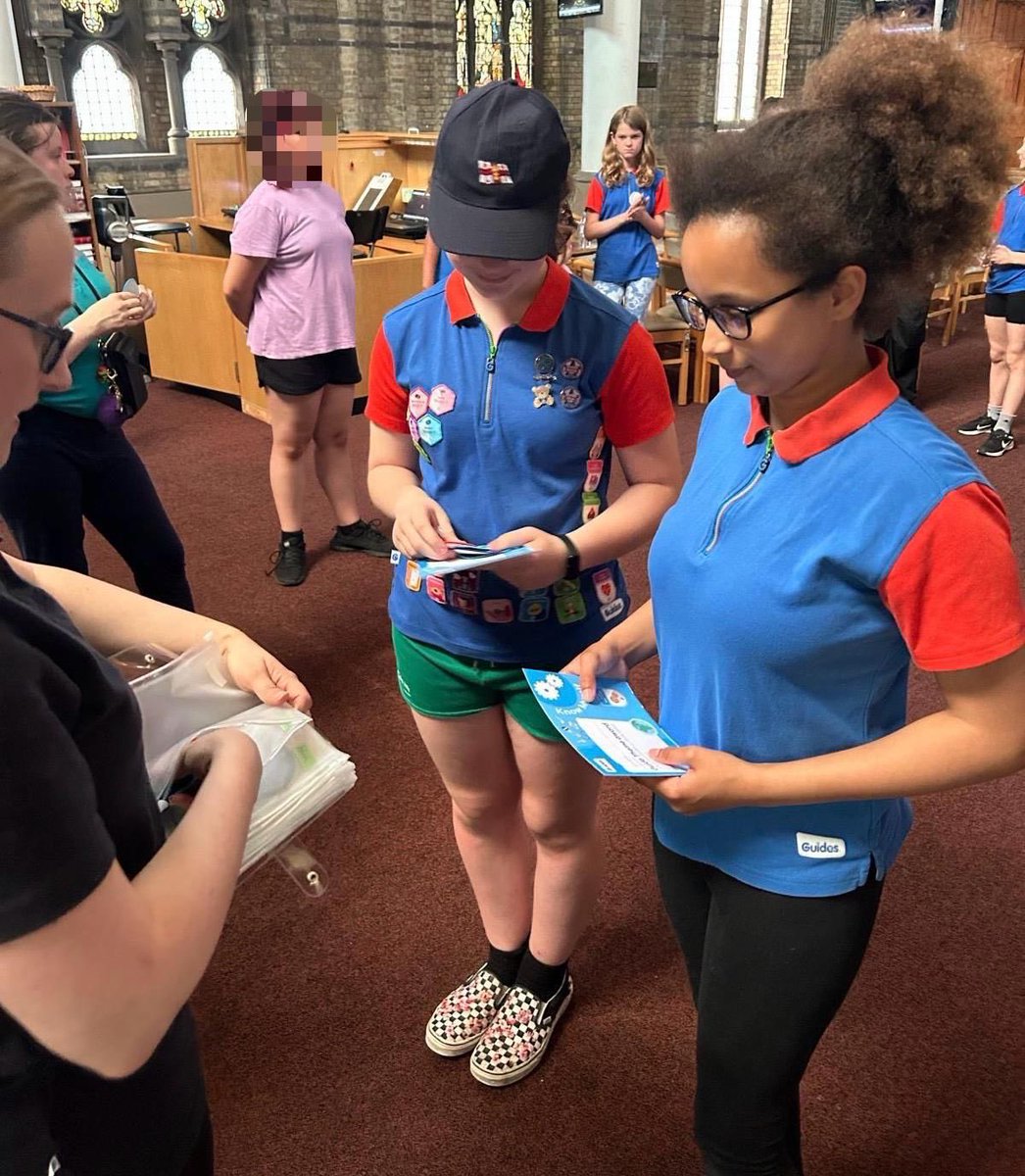 What better way to celebrate our 75th birthday than giving out our 1st ever @girlguiding Gold Awards? We are so proud of two golden Guides!