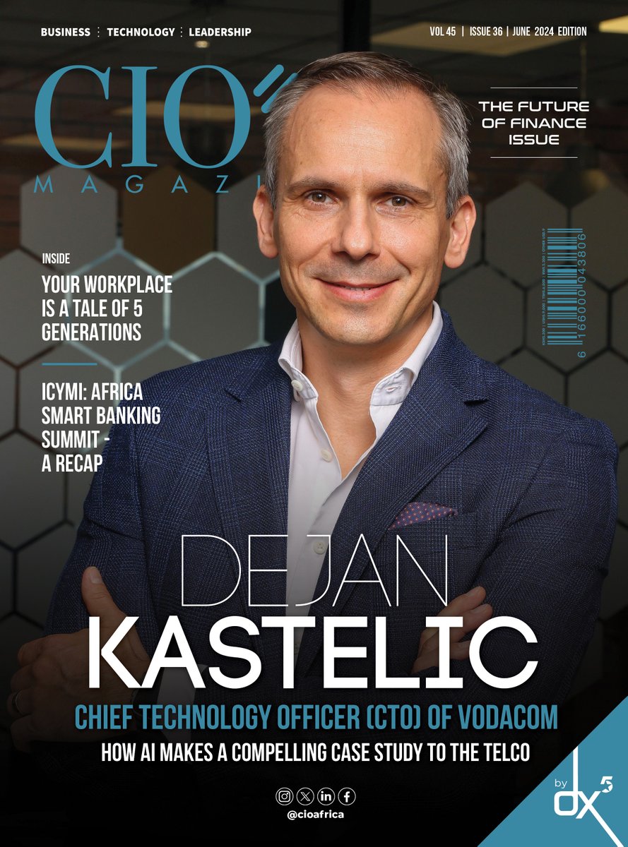 dx5ve's tweet photo. Explore the future of finance with our latest issue of the #CioMagazine Featuring exclusive insights from industry leaders and deep dives into fintech and digital innovation. Get your copy now and stay ahead in African tech and business - https://t.co/zGnbEWopYP! 🌍💼 #CIOAfrica https://t.co/LtZPb75y1p