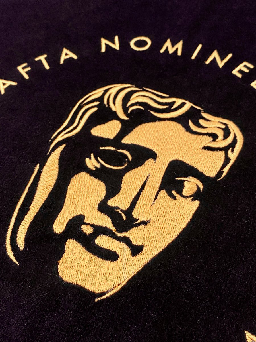 We were delighted to have the honour of embroidering a bespoke velvet curtain for the Bulgari after party for Bafta #BespokeEmbroidery #LondonEmbroidery #LondonEmbroidery