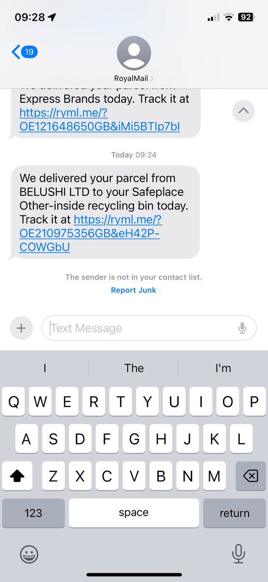 Dumbfounded <a href="/RoyalMailHelp/">Royal Mail Help</a> in what world does it make sense to deliver a CARDBOARD PACKAGE into a recycling bin… <a href="/dulwich_forum/">East Dulwich Forum</a> this is in SE27, dulwich and west norwood constituency TODAY. My recycling bin is not a ‘safe place’. I am not in… this should have been redelivered…