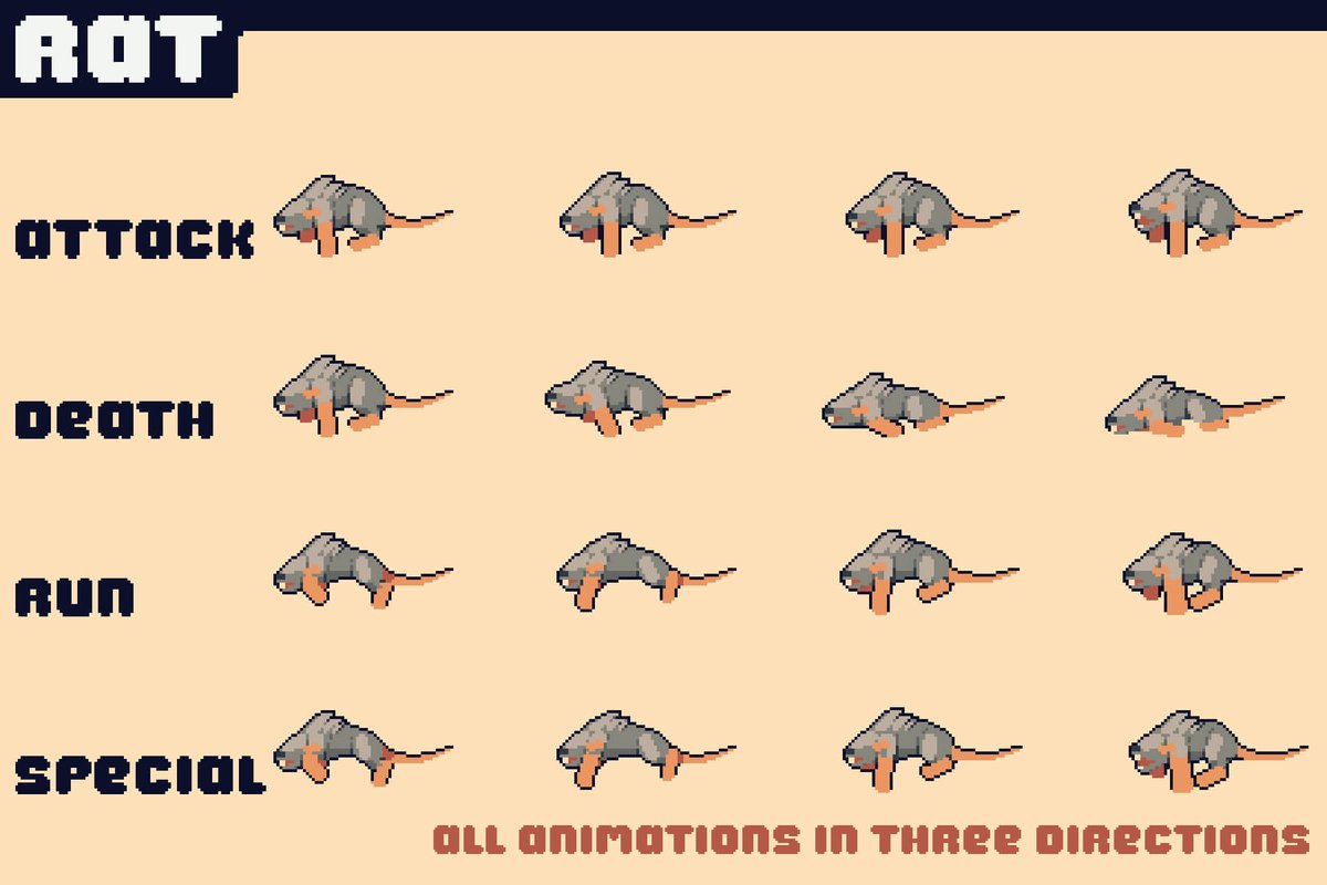 craftpix_net's tweet photo. Free Enemy Pixel Pack for Top-Down Defense. Exclusive asset! #2dgamedev #2dgraphics #2dsprite #craftpix #fantasygameart #pixelart #pixelartassets #pixelartsprite #pixelasset #pixelassets #pixelcharacter

⬇️ Free Download :  https://t.co/Rd2SHwh65R https://t.co/L5y5LAGfZD