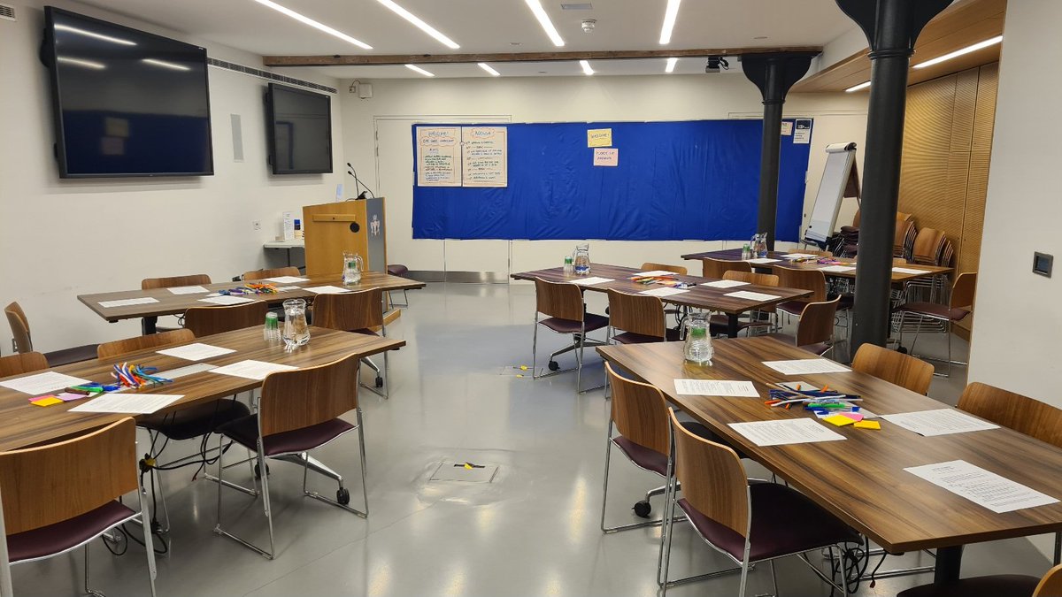 martingilbraith's tweet photo. All set for my third #ToPfacilitation in barely more than a week, this time again in London but without the view https://t.co/wwmziEJRpu