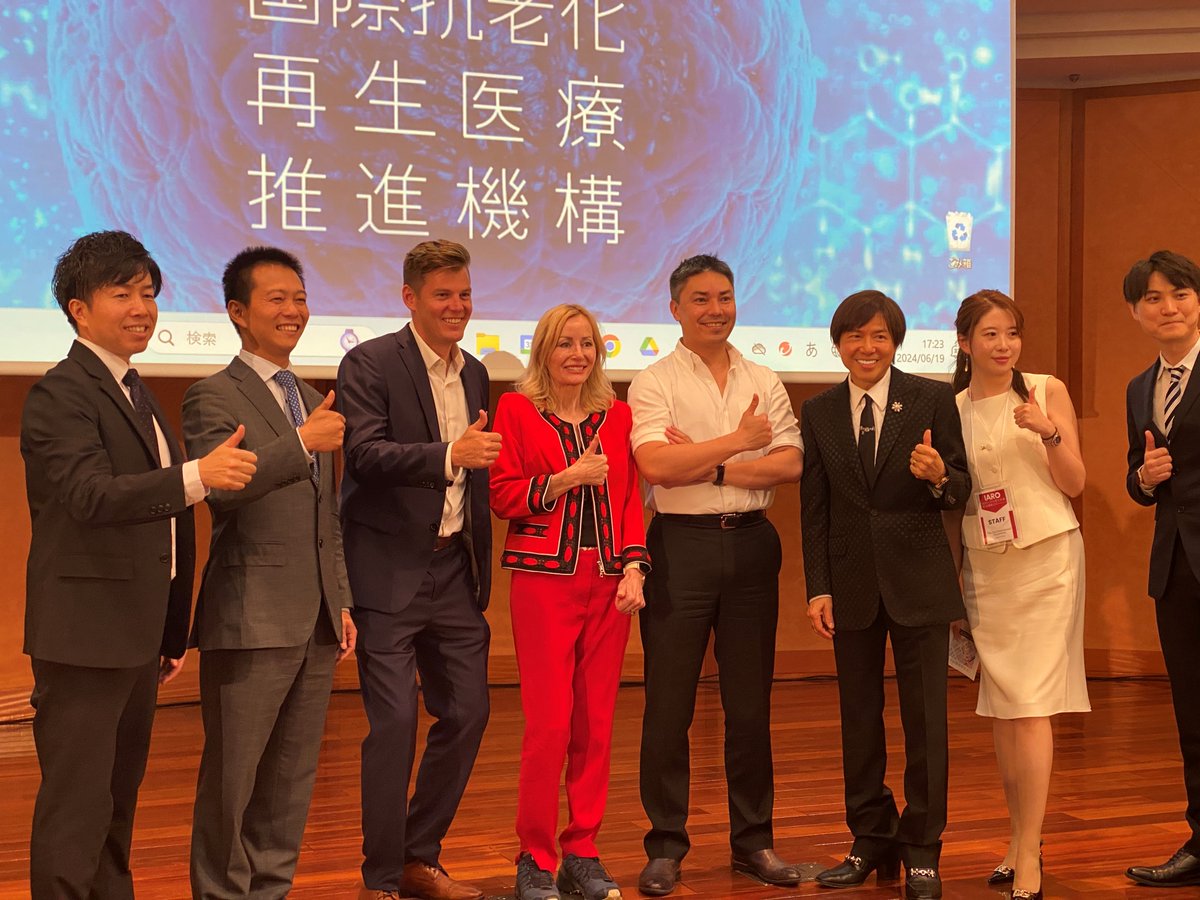 IPeaceInc_E's tweet photo. On June 19, 2024, I Peace CEO Koji Tanabe delivered a speech at the "IARO 2024 2nd International Symposium" organized by the International Anti-aging and Regenerative Medicine Organization. https://t.co/7snWRz0Pnr
