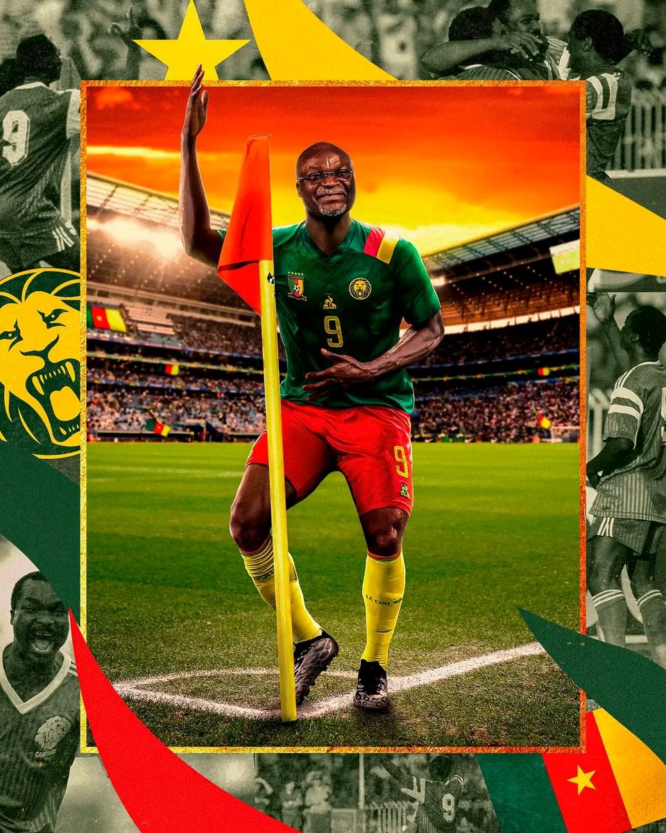 On this day in 1994, Roger Milla became the oldest player to score at a #FIFAWorldCup. 🇨🇲

Forever showing us the groove. ♾🕺

(Courtesy: FIFA)