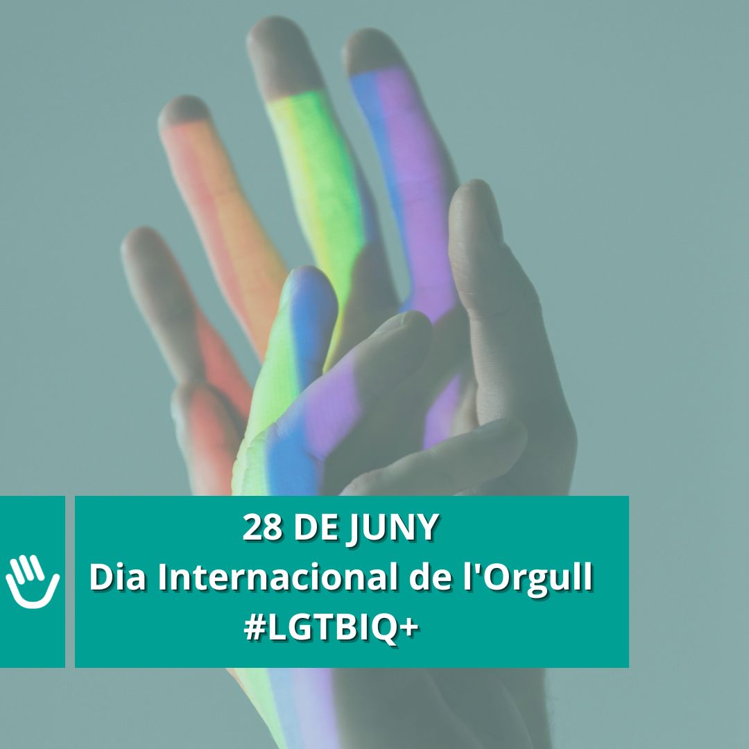 ColFiCat's tweet image. 💪🏳️‍🌈Dia Internacional de l'Orgull #LGTBIQ+, una oportunitat per mostrar el nostre suport a la #lluita del col·lectiu #LGTBIQ+ per la igualtat de drets, contra els prejudicis, per l'acceptació i el respecte de totes les persones.

 #lgtbiq🏳️‍🌈 #lgbtqi #respecte #igualtat #cfc